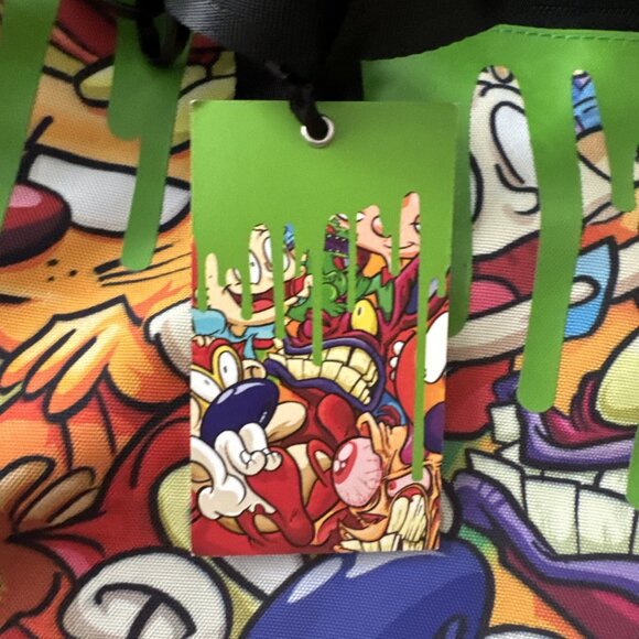 Nickelodeon Sprayground 90 Slime Duffle Pack Crossbody Sling Official Rugrats - Picture 3 of 10